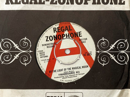 Tyrannosaurus Rex (January 16, 1970) – By The Light Of A Magical Moon / Find A Little Wood Single UK: 7"