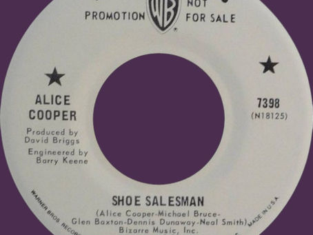 Alice Cooper Group: Shoe Salesman Single (1970)