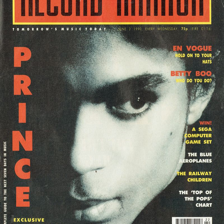 Prince (June 2, 1990) “Prince” – Cover Story & Feature – Record Mirror (UK)
