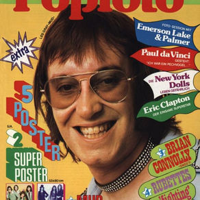 Popfoto Les Grey Cover: 1974
