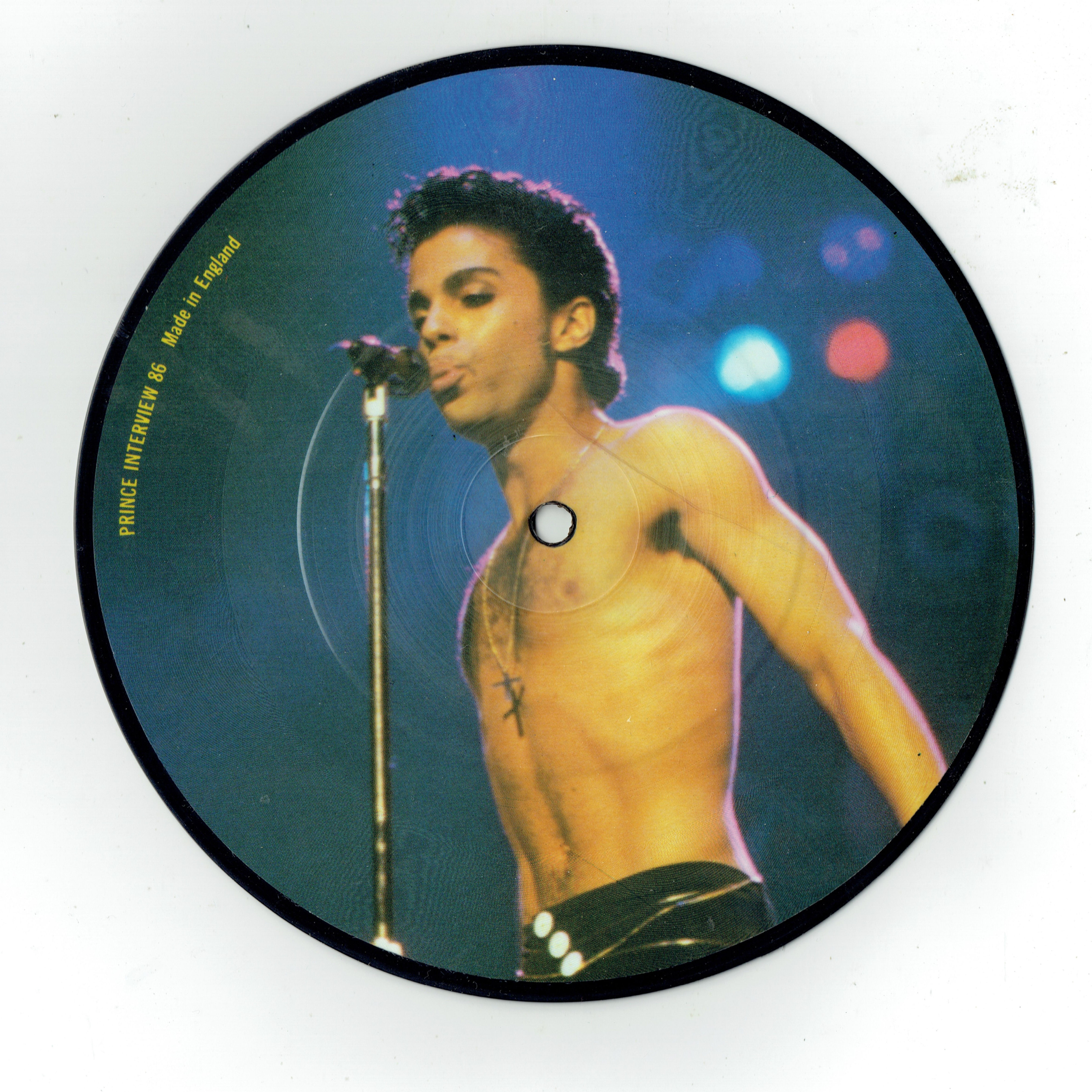 Prince – Interview  7" Vinyl PD UK: 1986