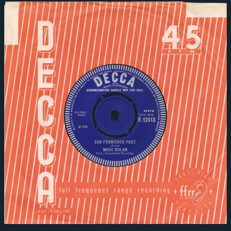 Marc Bolan (June 3, 1966) “The Third Degree”– Single 7" UK