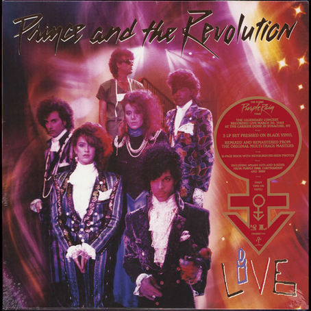 Prince (June 3, 2022) Prince and the Revolution: Live – 3LP Vinyl Worldwide