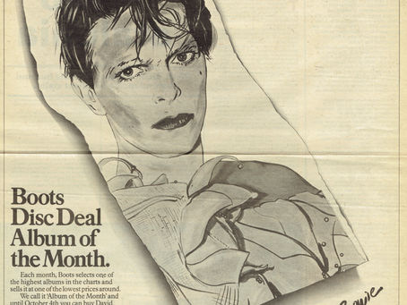 David Bowie: "Scary Monsters Tamed at Boots" Advert (1980)  