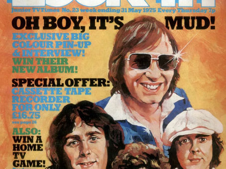 Mud (May 31, 1975) Oh Boy, It’s Mud! – Look-in Magazine Cover
