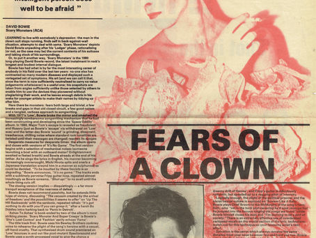 David Bowie: "Scary Monsters - Fears Of A Clown" Album Review (1980)  