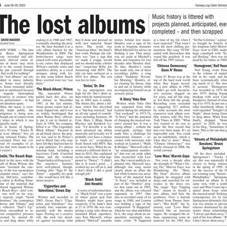 Prince (June 28, 2025) "The lost albums" – The Log Cabin Democrat Feature