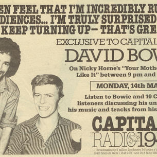 David Bowie: "Listen to Capital Radio" Advert (1979)