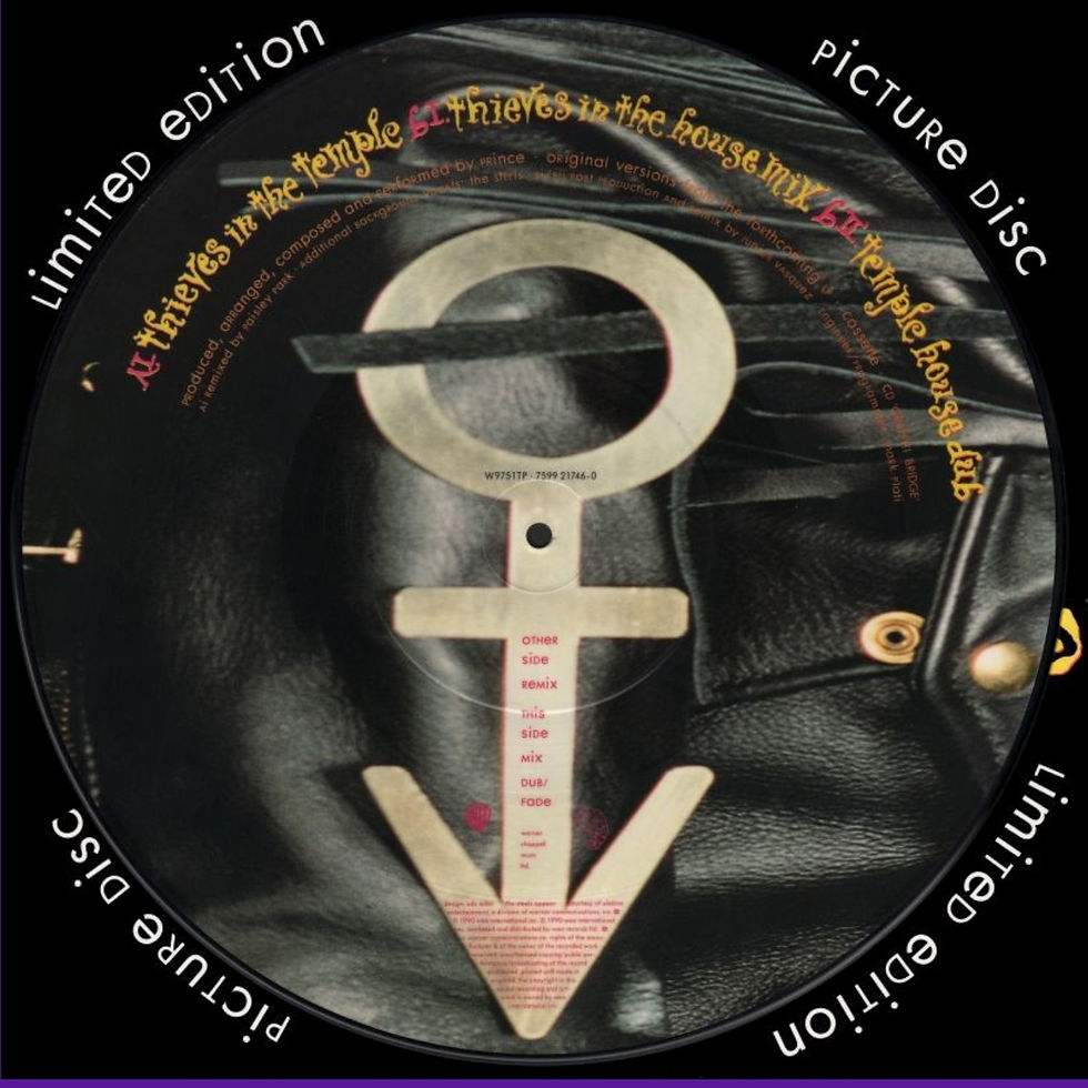 Picture disc 12" - UK - W9751TP Thieves In The House Mix (6:50) - Temple House Dub (5:06)