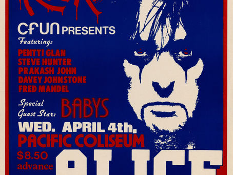 Alice Cooper (April 4, 1979) Mad House Rock! - Pacific Coliseum, Vancouver, BC.