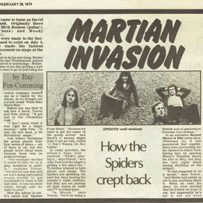 David Bowie: "Martian Invasion" Article (1976)