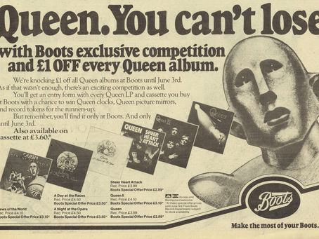 Queen (May 20, 1977) News Of The World- Album Advert – NME
