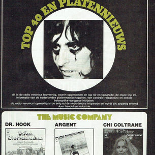 Alice Cooper Group: "Alice and His Boa Constrictor" Article (1973)