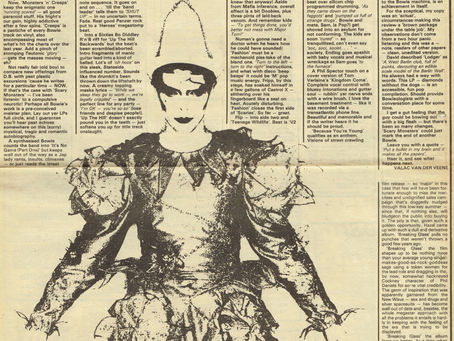 David Bowie: "Scary Monsters - The Fright of Your Life" Review (1980)