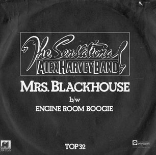 Alex Harvey Band: "Mrs. Blackhouse" Single (1977)
