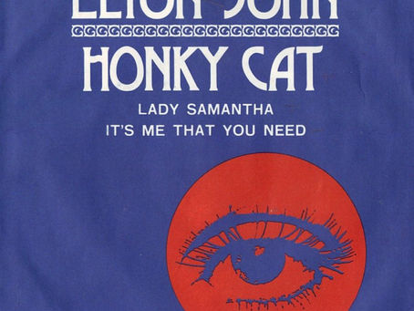 Elton John: "Honky Cat" Single (1972)r