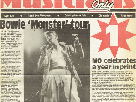 David Bowie: Monster Tour Advance Orders