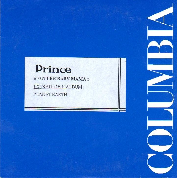 Prince (2007) “Future Baby Mama” – Promo CD Single FRA