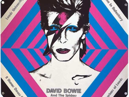 David Bowie (June 2, 1973) “Ziggy Stardust Tour – Leeds” - Original Concert Poster