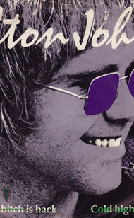 Elton John: "The Bitch Is Back" Single (1974)