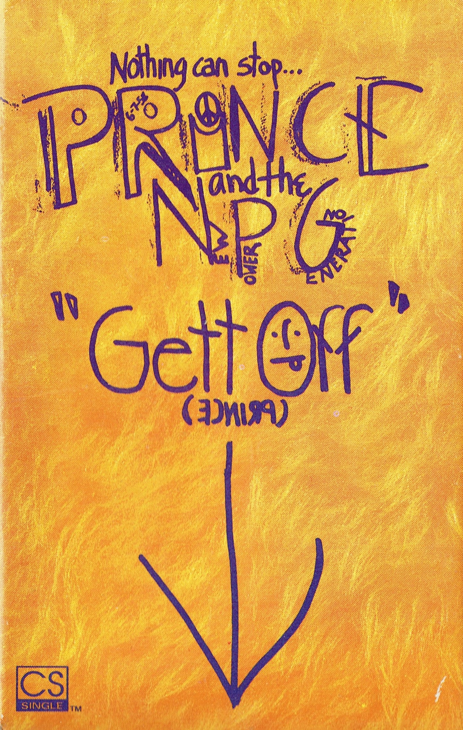 PRINCE AND THE NEW POWER GENERATION – GETT OFF • US CASSETTE SINGLE • 1991 • VG+