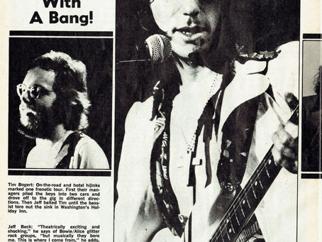 Beck, Bogert and Appice (June 1, 1973) “Beck, Bogert and Appice – Jeff’s Back With A Bang!” Feature – Circus Magazine