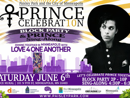 🎉 Prince Celebration 2026 Block Party — Full Lineup Announced!