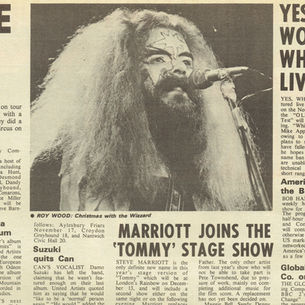 Wizzard: Christmas with the Wizzard Article (1973)