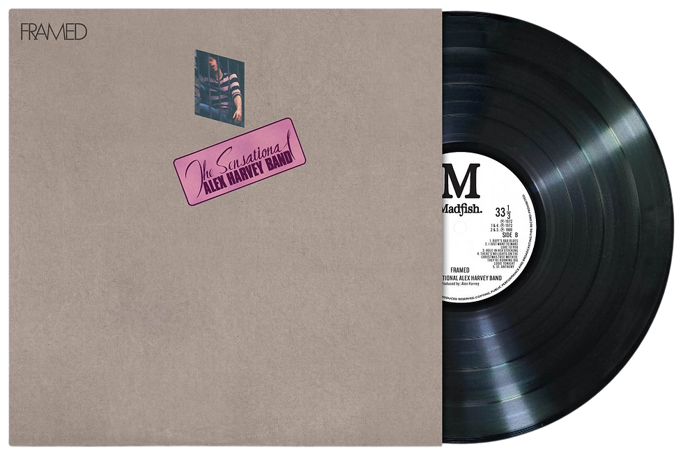 National Album Day 2026 Celebrates ‘Icons’ with Spotlight on The Sensational Alex Harvey Band's Framed
