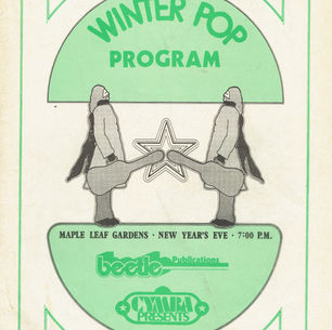 Alice Cooper Group: Winter Pop Maple Leaf Gardens Programme (1971).