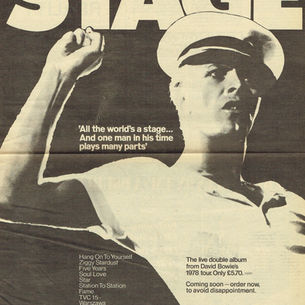 David Bowie: Stage - Coming Soon Advert (1978)