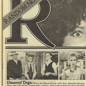 David Bowie: "Bowie’s Lookalike Contest" Article (1976)