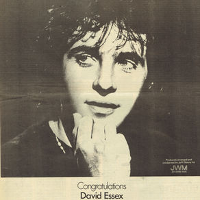 Congratulations David No.1 Advert : 1973 