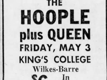 📰 Mott-Mania Is Coming To Town! – Concert Advert : Apr. 1974
