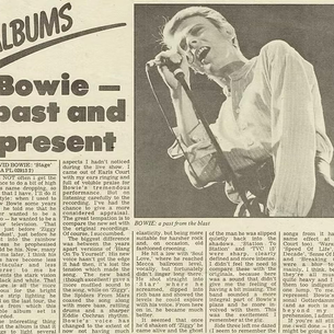 David Bowie: "Stage - Bowie Past and Present" Album Review (1978)