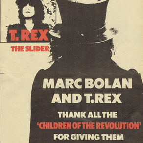 T.Rex: "Thank You All" Advert (1972)