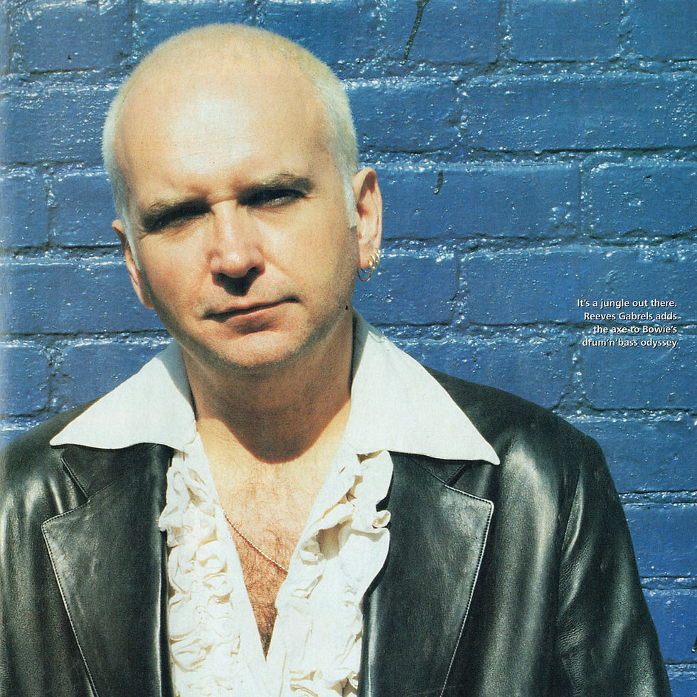 Reeves Gabrels (May 1, 1997) Earthling Guitarist Profile - Guitarist Magazine