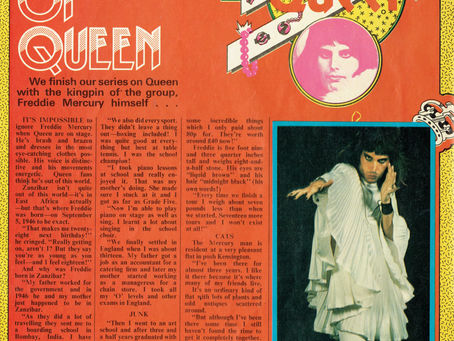 Freddie Mercury (Queen) (June 22, 1974) – Music Star – “The Four Kings of Queen”