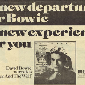 David Bowie: Peter And The Wolf - A New Experience for You Advert (1978)  