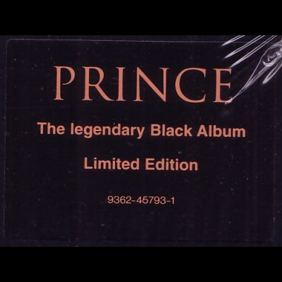 Prince (November 22, 1994) The Black Album – Limited Edition LP EUR