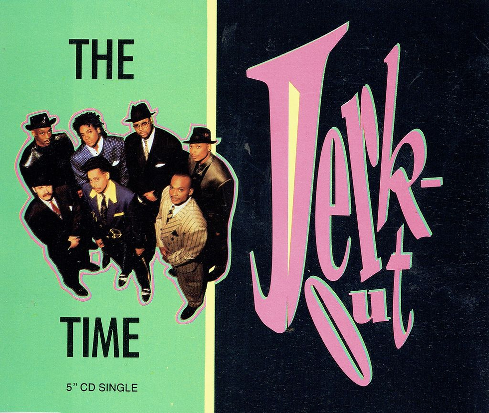 The Time (July 13, 1990) "Jerk Out" Single – Paisley Park / Reprise Records GER/UK