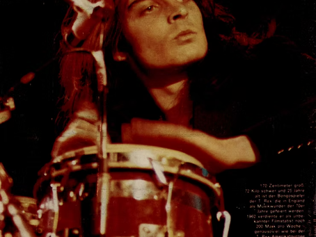 Mickey Finn (June 2, 1972) “Bongo Player of T. Rex” - Bravo Germany
