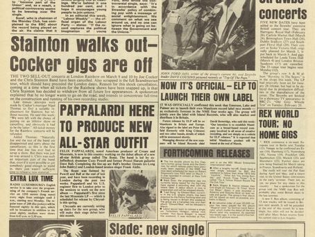 🔘 NME News - Slade’s New Single: Feb. 1973