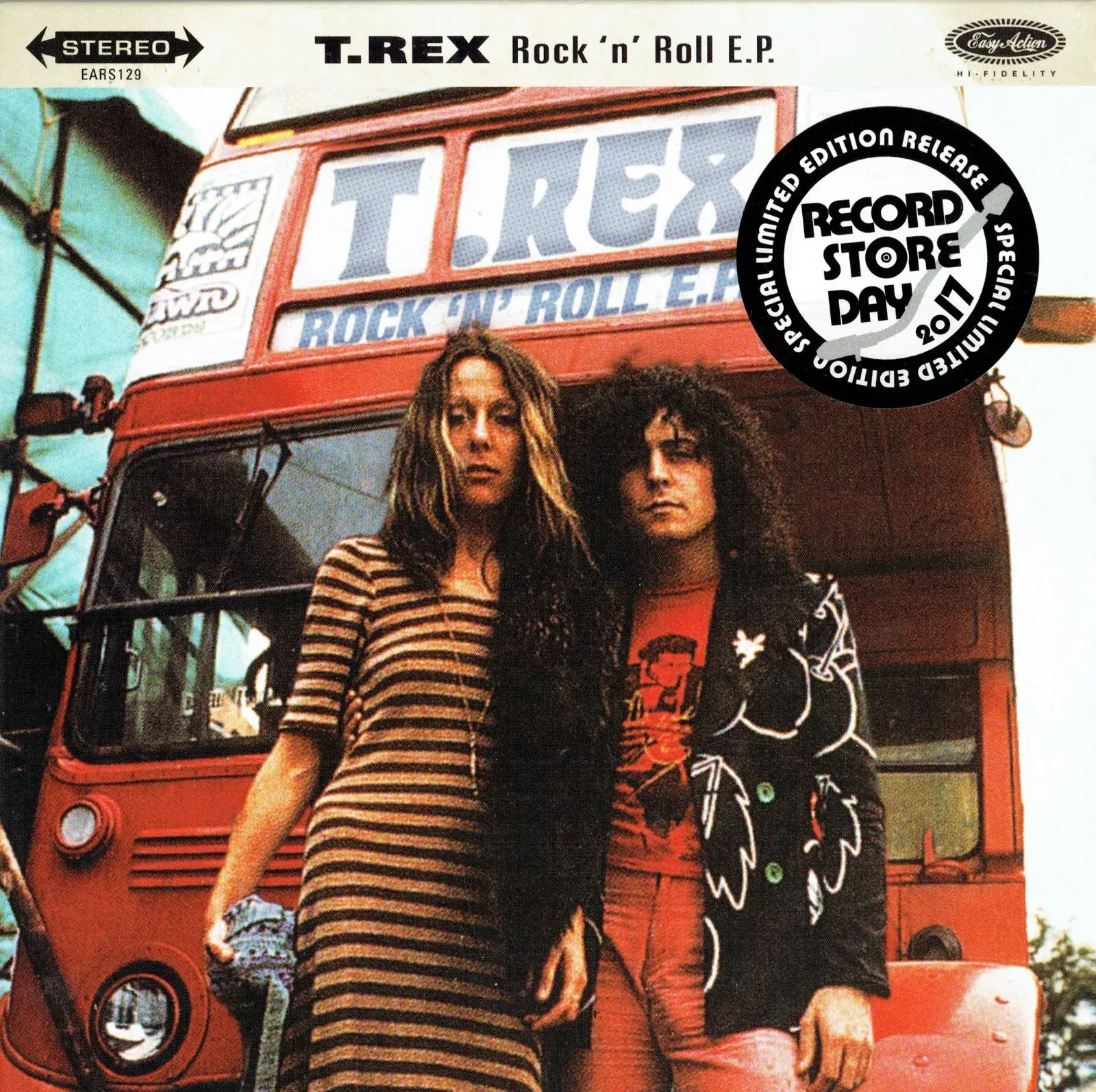 T. Rex – Rock 'n' Roll E.P. EARS129 7 Vinyl UK 2017