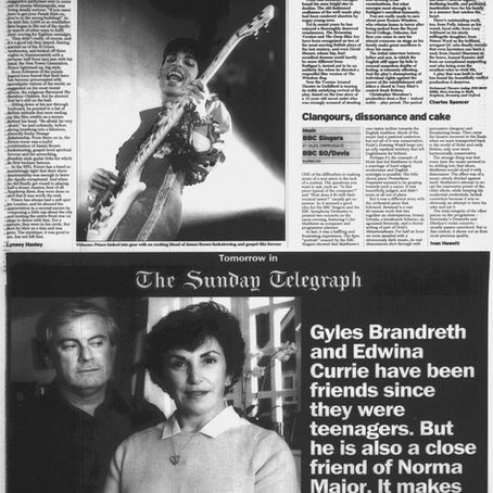 Prince (October 5, 2002) – “A Prince Among Funksters” Review - The Daily Telegraph