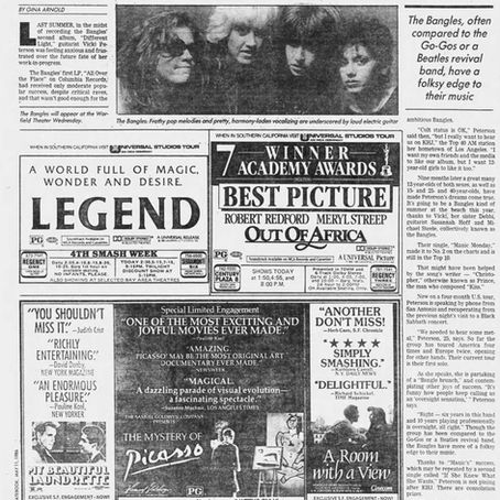 The Bangles (May 14, 1986) Prince Surprise Guest Appearance
