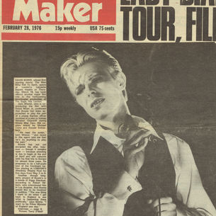 David Bowie: Now I'm a Business Man Cover Feature (1976)