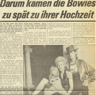 David Bowie: "The Handsome Gigolo" Article (1978)