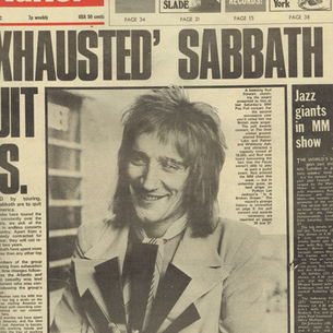 Rod Stewart: Top British Male Singer Cover Article (1972)