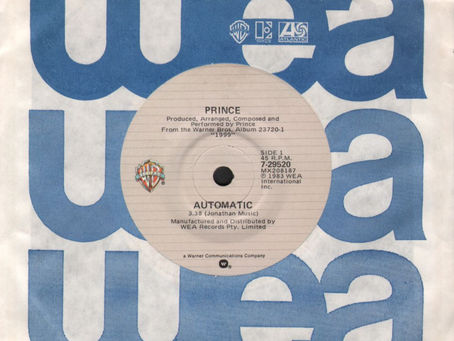 Prince (August 1983) “Automatic” – 7" Single AU